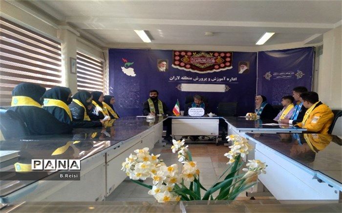 برگزاری کارگاه آموزشی مهارت‌های اجتماعی ویژه رؤسای شورای دانش‌آموزی مدارس منطقه لاران