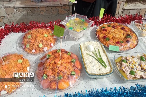 جشنواره غذا و انجام مسابقات آشپزی با حضور پررنگ خانواده‌های مجتمع آموزشی آهسته گام