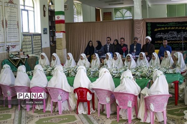 مراسم جشن تکلیف در مدارس آباده