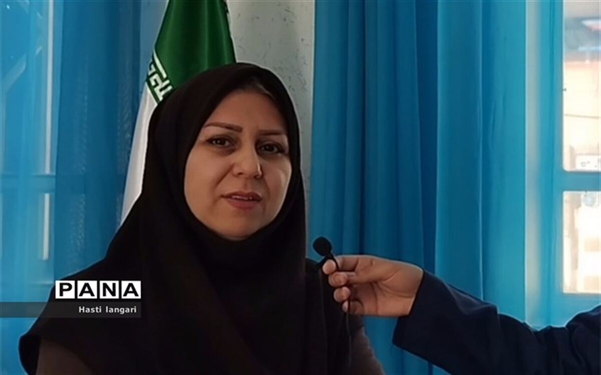 سامیه برزگران دبیر نمونه خراسان شمالی/ فیلم