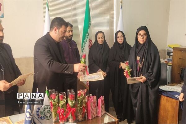 تقدیر از دانش‌آموز خبرنگاران فعال پانا شهرستان ورامین