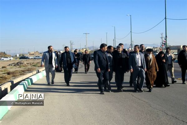 مراسم تشییع پیکر شهید «آقاعبداللهی» در شهر کهک قم