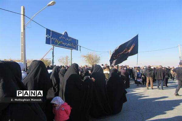 مراسم تشییع پیکر شهید «آقاعبداللهی» در شهر کهک قم