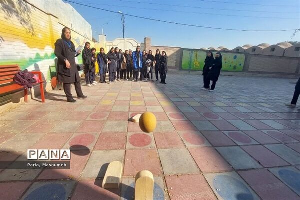 مسابقات ورزشی در دبیرستان شهید باهنر‌ ورامین
