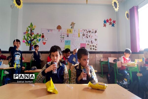 آغاز توزیع شیر رایگان در مدارس خراسان شمالی