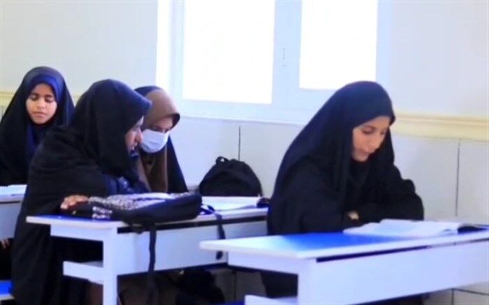 بساط مدارس کانکسی در روستای دستگرد ‌بشاگرد برچیده شد/ فیلم
