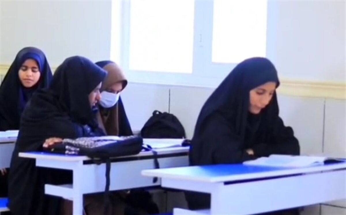 بساط مدارس کانکسی در روستای دستگرد ‌بشاگرد برچیده شد/ فیلم