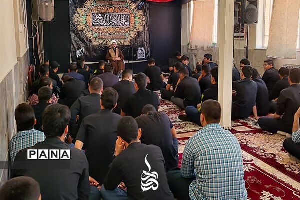 مراسم شهادت حضرت فاطمه زهرا(س) در دبیرستان صدرا مهریز