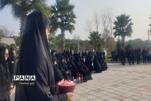 ورود دو شهید گمنام به محمود‌آباد