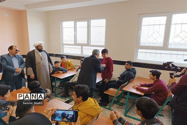 افتتاح آموزشگاه مهرعظام شهرستان جاجرم