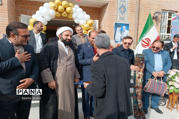 افتتاح آموزشگاه مهرعظام شهرستان جاجرم