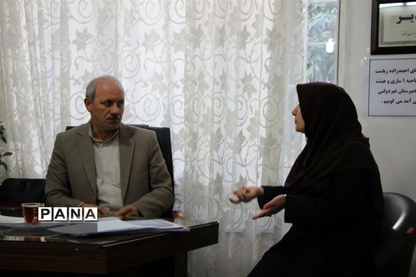 دوشنبه‌های بازدید محور مدیر آموزش و پرورش ناحیه یک ساری