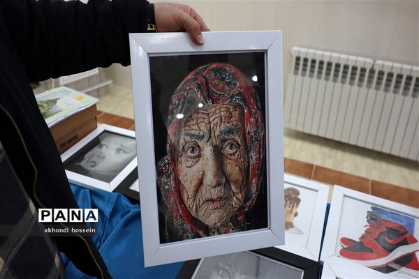 نمایشگاه صنایع دستی و غذای آموزشگاه میرمحمدی شهرستان میبد