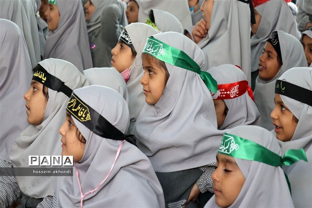 مراسم گرامیداشت شهادت حضرت فاطمه زهرا (س) آموزشگاه شهدای فرهنگی