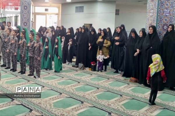 برگزاری یادواره شهدای غزه و شهید فخری زاده در شهرک شهید درخشان