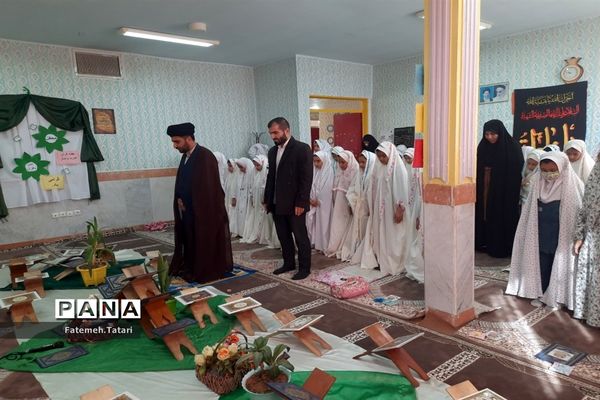 محفل انس با قرآن در مدارس شهرستان بام و صفی‌آباد