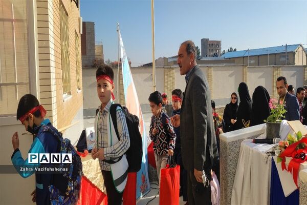 آیین افتتاحیه آموزشگاه ۹ کلاسه مهر عظام ۲ شهرستان شیروان