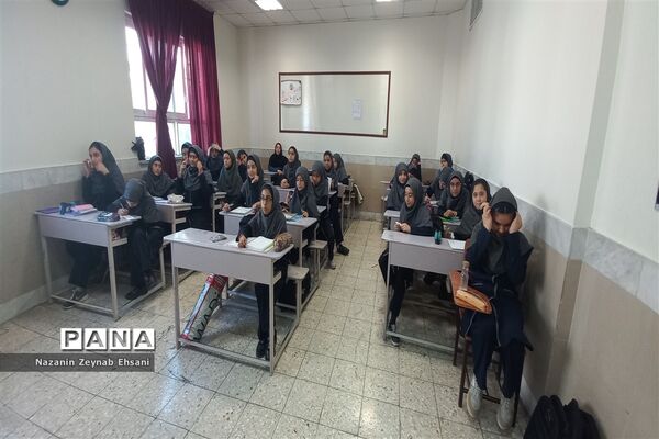 اجرای طرح مدام در دبیرستان فرزانگان