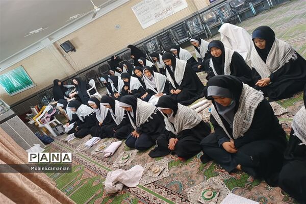 طرح پیوند با مسجد محله دبیرستان شاهد شهید حمامی