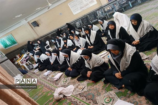 طرح پیوند با مسجد محله دبیرستان شاهد شهید حمامی