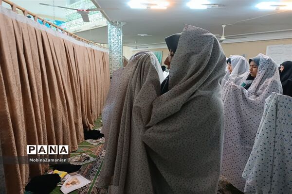 طرح پیوند با مسجد محله دبیرستان شاهد شهید حمامی