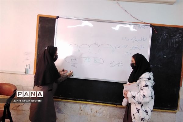 اجرای طرح مدام در دبیرستان نمونه دولتی اندیشه شهرستان کاشمر