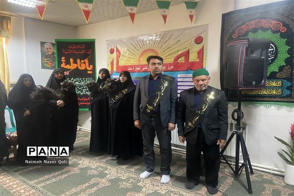 صبحگاه رضوی در آموزشگاه شاهد فردوس