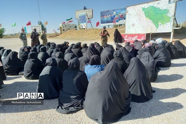 اعزام دانش‌آموزان دختر به اردوی راهیان نور