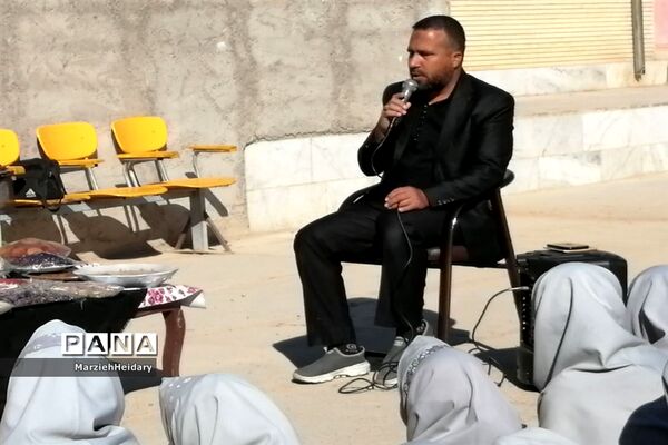 مراسم گرامیداشت شهادت حضرت فاطمه زهرا (س) در دبستان خدیجه کبری ابرکوه