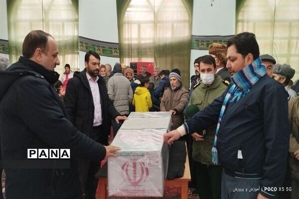 تشییع شهید گمنام در کلات