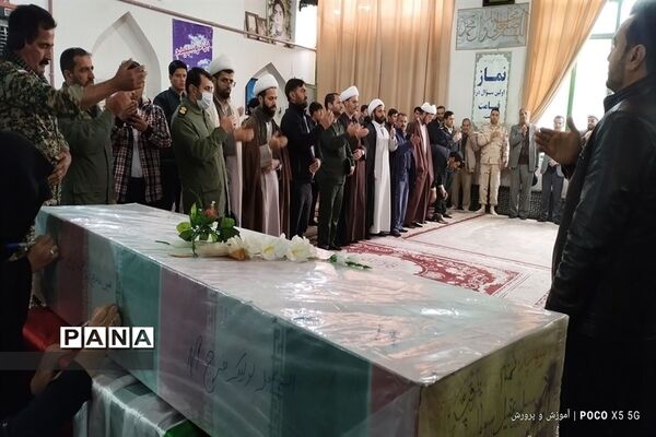 تشییع شهید گمنام در کلات