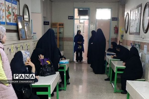 اردوی جهادی ویزیت رایگان در دبیرستان الهام شریعت کهریزک