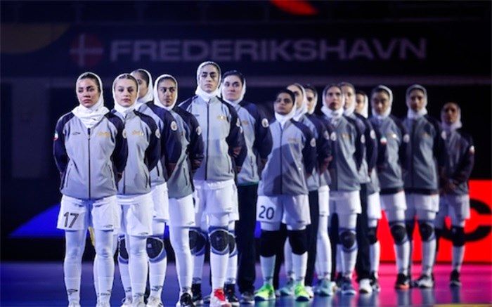 امروز، مصاف بانوان هندبالیست ایران با کُنگو