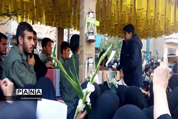 مراسم تشیع پیکر شهید والامقام علی آقاعبدالهی
