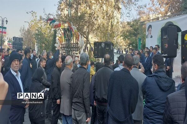 مراسم تشیع پیکر شهید والامقام علی آقاعبدالهی