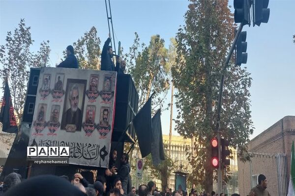 مراسم تشیع پیکر شهید والامقام علی آقاعبدالهی