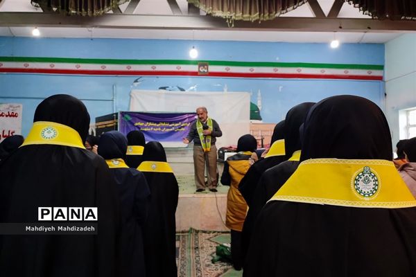 اردوی آموزش تشکیلاتی پیشتازان جهادی دانش‌آموزان ناحیه ۶ مشهد