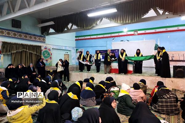 اردوی آموزش تشکیلاتی پیشتازان جهادی دانش‌آموزان ناحیه ۶ مشهد