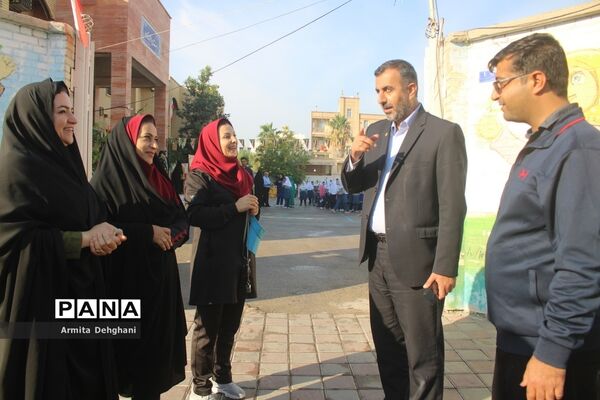 آیین آغاز مسابقات ورزشی دانش‌آموزان استان بوشهر