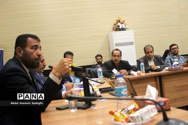 نشست مطبوعاتی مدیر‌کل آموزش و پرورش استان بوشهر‌