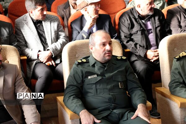 آئین تکریم و معارفه فرمانده سپاه پانزده خرداد شهرستان قرچک