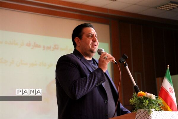 آئین تکریم و معارفه فرمانده سپاه پانزده خرداد شهرستان قرچک