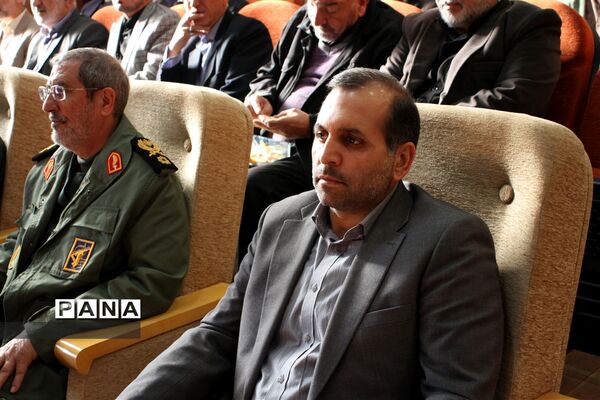 آئین تکریم و معارفه فرمانده سپاه پانزده خرداد شهرستان قرچک