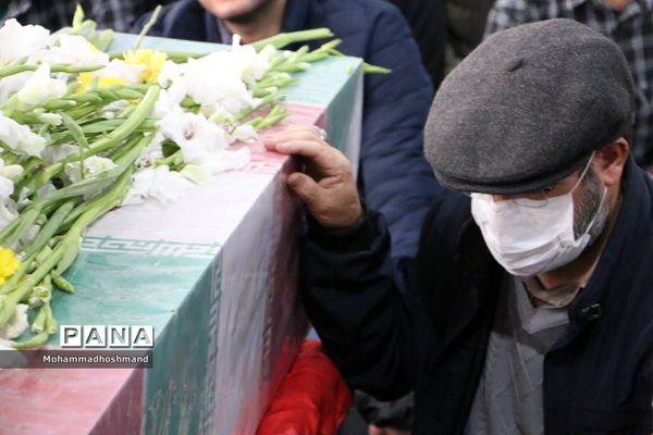 تشییع پیکر شهدای گمنام در مدارس آموزش و پرورش ناحیه 2قزوین