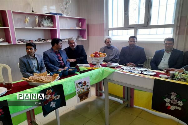 بررسی طرح ایران مهارت توسط مسئولان شهرستان کاشمر در آموزشگاه  حضرت زینب (س)