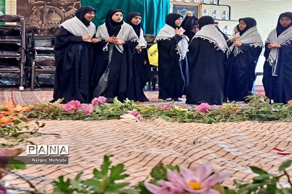استقبال مردم شهر سورمق از پیکر مطهر شهید گمنام