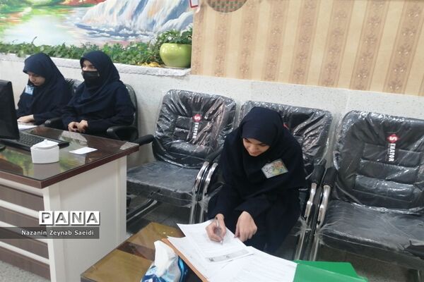 طرح مدام در دبیرستان دخترانه امام حسین شهرستان کاشمر