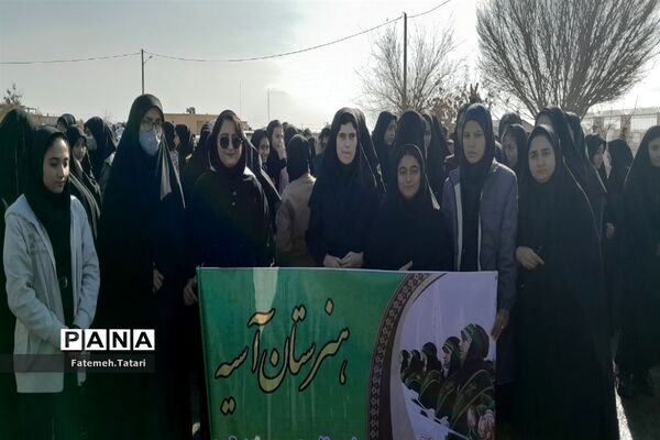 تشییع پیکر شهید گمنام  در شهرستان بام و صفی آباد