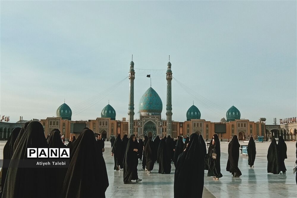 زیارت جمکران و حرم مطهرحضرت معصومه شهرستان گرمه