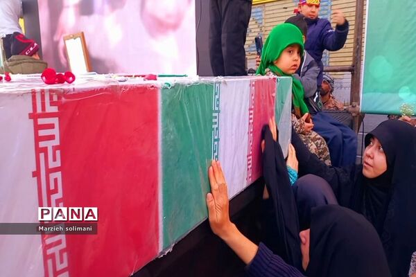 تشییع شهدای گمنام در نجف آباد